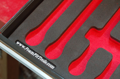 Foam Organizer for 18 Craftsman Wrenches