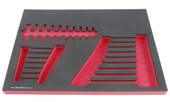 Foam Organizer for 26 Craftsman Metric Combination Wrenches
