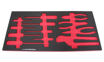 Foam Organizer for 4 Craftsman Pliers and 8 Screwdrivers