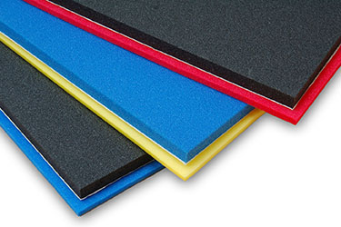 adhesive-backed tool foam blanks