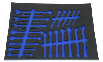 Foam Organizer for 23 Wright Combination Wrenches