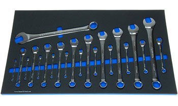 Foam Organizer for 22 Husky Metric combination wrenches