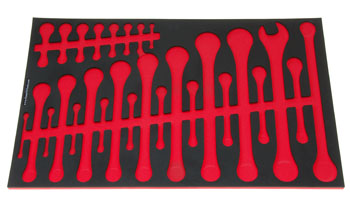 Foam Organizer for 278 Husky Metric Combination Wrenches