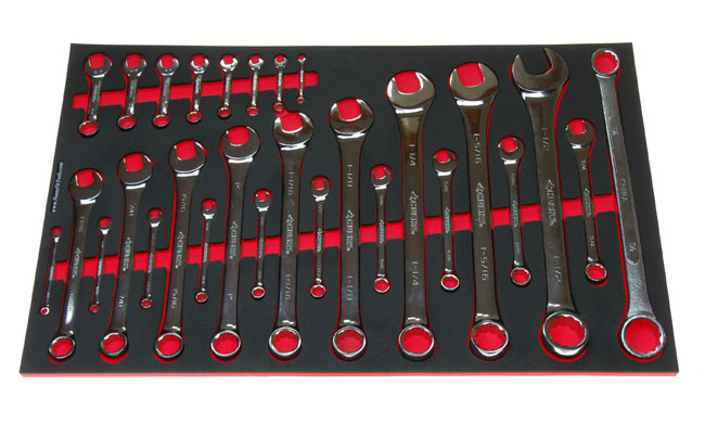 Foam Organizer for 278 Husky Metric Combination Wrenches