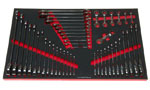 Foam Organizer F-03437-T Designed for Shadowing 47 Inch Ratcheting Wrenches from Husky 1025-pc Set H1025MTS Foam Organizer for 47 Husky Inch Ratcheting Wrenches