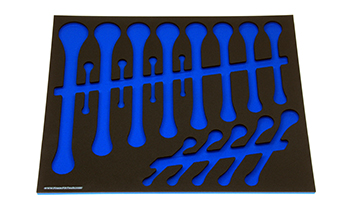 Foam Organizer for 17 inch Husky combination wrenches