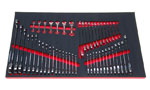 Foam Organizer for 51 Husky Metric Ratcheting Wrenches
