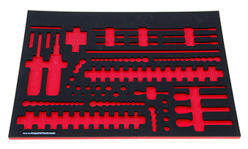 Foam Organizer for 120 Craftsman Bits, 79 sockets with 21 Additional Tools
