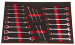 Organizer for 20 Craftsman Ratcheting Wrenches