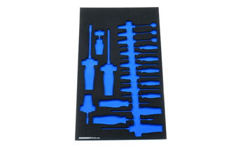 Foam Organizer for 8 Icon Screwdrivers with 12 Mini Screwdrivers and Picks