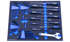 Foam Organizer F-05848-R Designed for Shadowing 12 Quinn Screwdrivers and 40 Hex Keys from the 428-Piece Master Technicians Tool Set Foam Organizer for 12 Quinn Screwdrivers with 40 Hex keys and 1 Adjustable Wrench