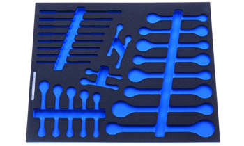 Foam Organizer for 25 Quinn Metric Combination and Ratcheting Wrenches