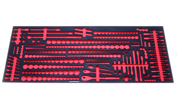 Foam Organizer for 348 Quinn Sockets with 3 Ratchets and 20 Drive Tools