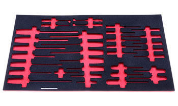 Foam Organizer for 30 Husky Screwdrivers with 4 Precision Picks