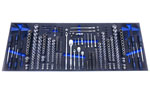 organizer F-06351-T for Quinn 428-pc set sockets, drive tools, hex keys, and screwdrivers