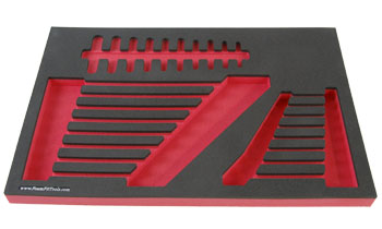 Foam Organizer for Craftsman Combination Wrenches from the 26-Piece Wrench Set