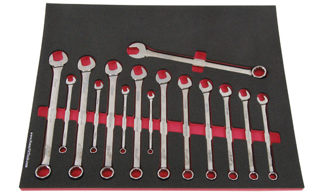 Foam Organizer for Snap-on Full-Polish Combination Wrenches