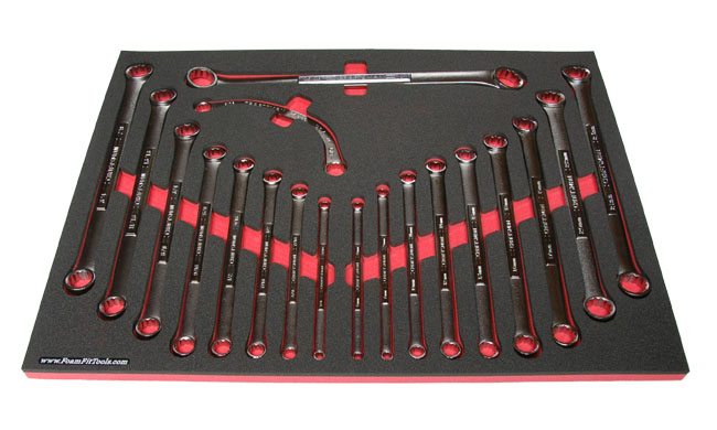 Foam Organizers for Shadowing Wrenches