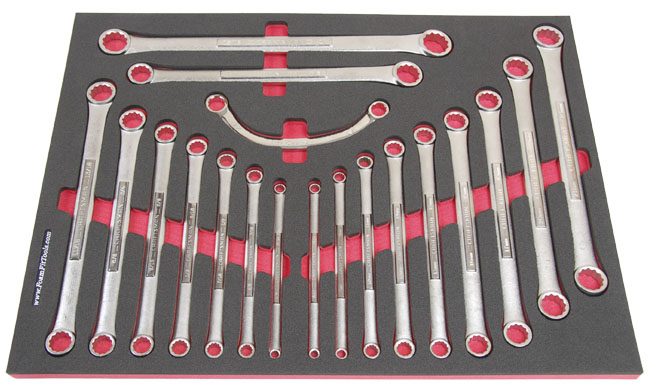 Foam Organizer for Craftsman Box Wrenches from the 540-Piece Mechanics Tool Set
