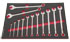 Organizer for 13 Craftsman Inch Wrenches from 48-pc Set