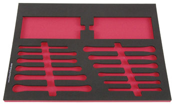 Foam Organizer for Craftsman Box Wrenches and Hex Keys from the 500-Piece Mechanics Tool Set