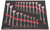 Foam Organizer for 16 Craftsman Reversible Ratcheting Wrenches and 4 Combination Wrenches