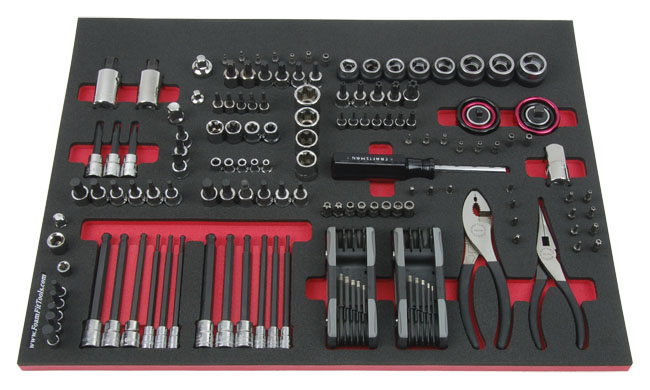 Foam Organizer for 81 Craftsman Specialty Sockets with 66 Additional Tools