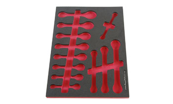 Foam Organizer for Craftsman Inch Stubby and Flare-Nut Wrenches from the 540-Piece Mechanics Tool Set