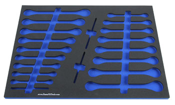 Foam Organizer for Craftsman 20-Piece Non-Reversible Full Polish Ratcheting Wrench Set