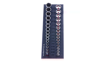 Foam Organizer for 30 Tekton 3/8-Drive Inch Sockets