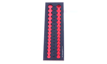 Foam Organizer for 30 Tekton 1/2-Drive Metric Sockets