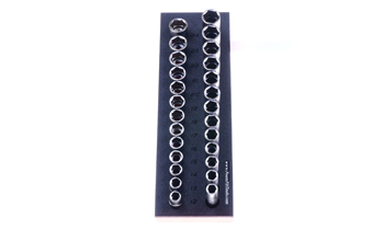 Foam Organizer for 26 Snap-on 1/2-Drive Metric Sockets
