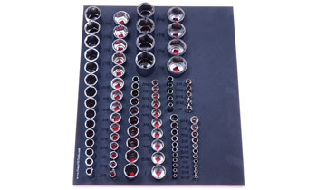 Foam Organizer for 90 Tekton Inch Sockets