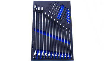Foam Tool Organizer for 18 Icon Inch Combination Wrenches
