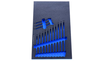 Foam Organizer for 14 Icon Metric Combination Wrenches