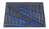 Foam Organizer L-06462-T Designed for Shadowing 19 Icon Metric Combination Wrenches and 14 Icon SAE Combination Wrenches Foam Organizer for 33 Icon Combination Wrenches