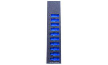 Foam Organizer for 10 Icon 3/8-Drive Metric Impact Swivel Sockets